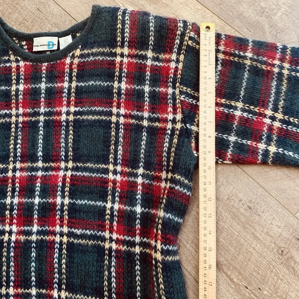Paul Harris Design Vintage Sweater Women's SZ-Large 50% MOHAIR & 50% ACRYLIC